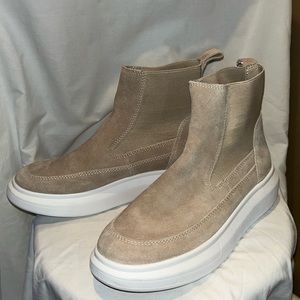 Nurture Rebalance Suede High Top Platform Sneaker-Sz 9m